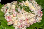 Салат с крабовыми палочками
