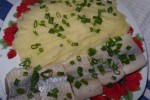 Картофель с селедкой