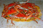 Крабы вареные