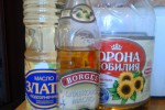 Масло растительное (подсолнечное, оливковое, рапсовое, т.д.)