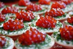 Бутерброд с красной икрой