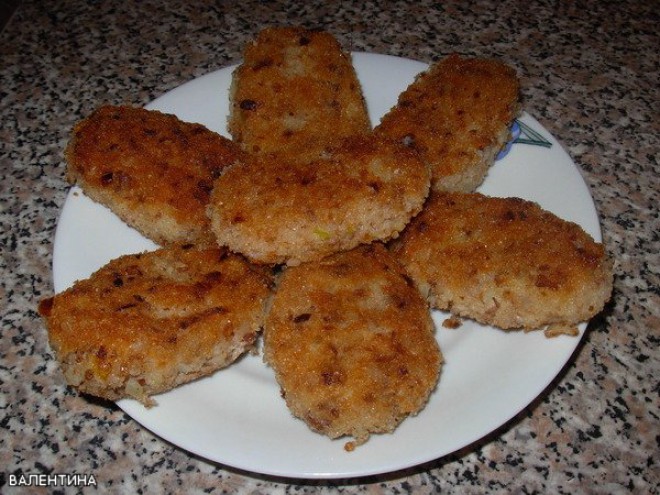 Гречневые котлеты (Вегетарианские)