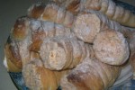 Слоеные трубочки с белковым кремом