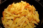 Жареная картошка (с луком и без)