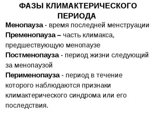 Климакс (Менопауза)